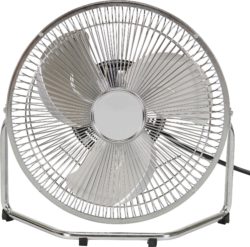 Challenge - Chrome Tilting Desk - Fan - 9 Inch